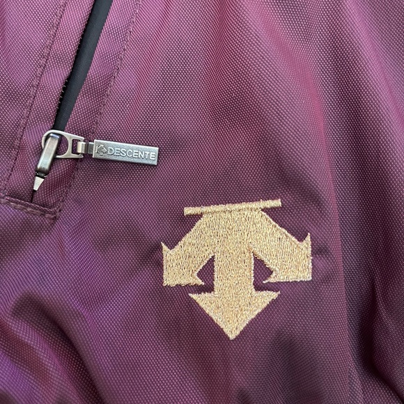 Vintage Descente 90’s Men’s Vest Size M Purple Gold - Picture 2 of 8